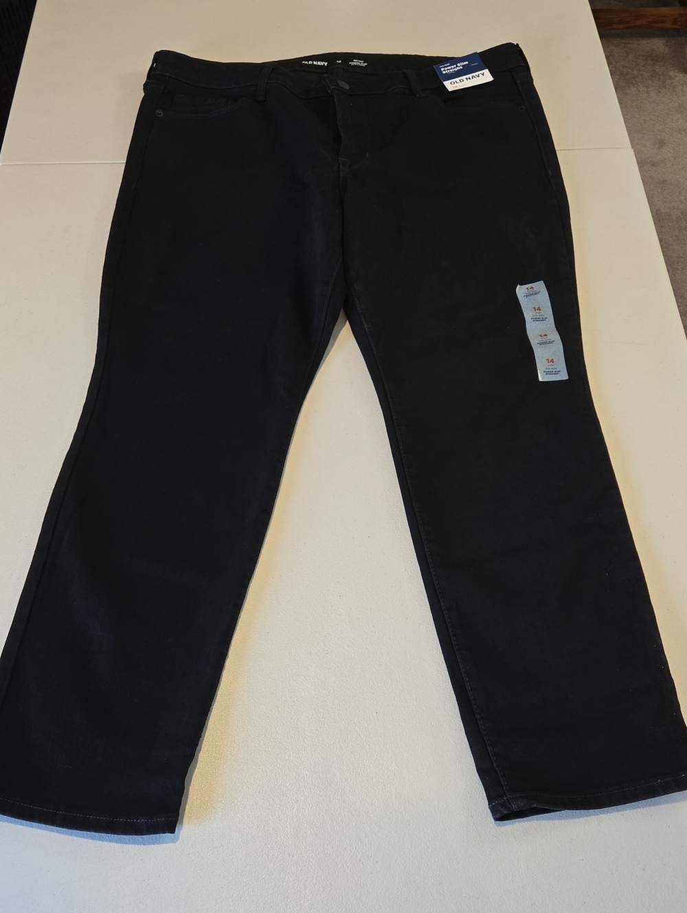Old Navy Black Mid-rise Jeans